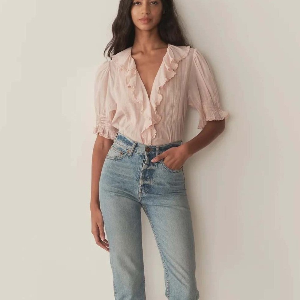 DOEN Henri Top Blush Size Medium New With Tags